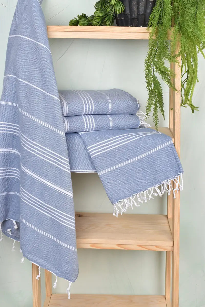 70x40 Cotton Striped Towel, Gift For Her, Gym Towel, Gifts For Him, Bridesmaid Proposal Gift, Absorbent towel, Vegas Bachelorette Party Favors - 6