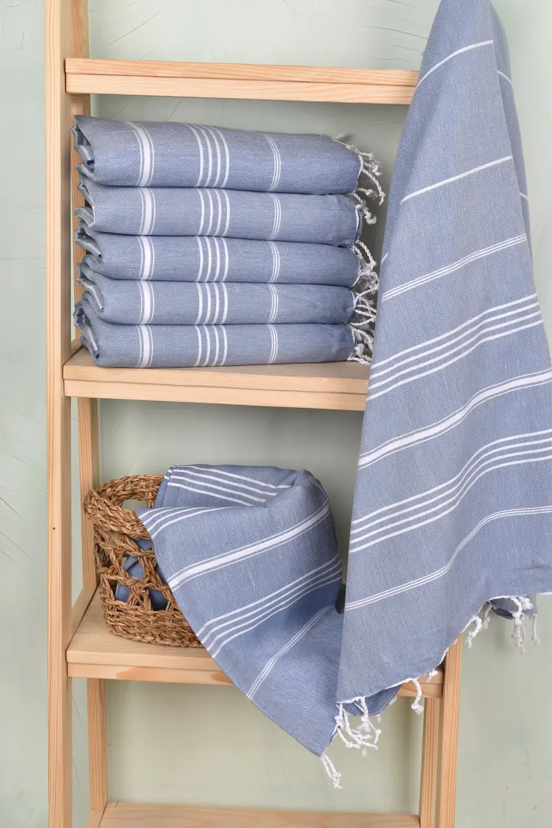 70x40 Cotton Striped Towel, Gift For Her, Gym Towel, Gifts For Him, Bridesmaid Proposal Gift, Absorbent towel, Vegas Bachelorette Party Favors - 3