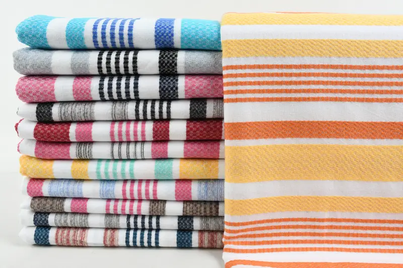 Custom Wedding Gift, Best Friend Gift Ideas, Bachelorette Party Gifts, 70x40 Cotton Striped Towel, Turkish Towel Beach, Personalized Bridesmaid Gift - 1