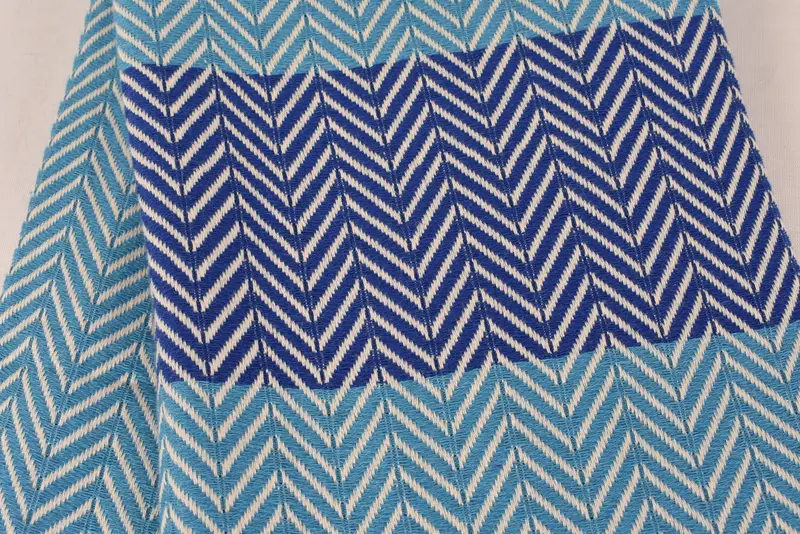 Absorbent towel, Monogram Beach Towel, Bridesmaid Proposal Gift, 70x40 Cotton Chevron Towel, Luxury Turkish beach towel with fringe, Wedding Gift - 5