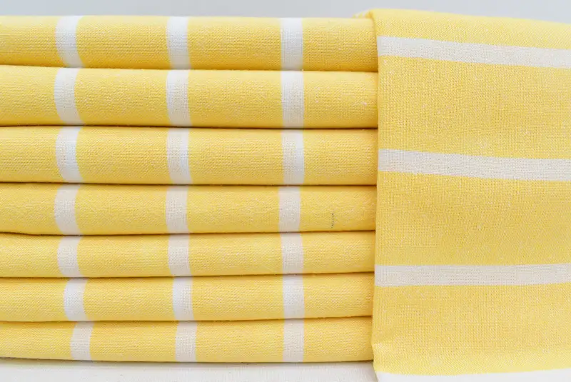 Plaj teması düğün hediyesi, el yapımı hediye, kişiselleştirilmiş nedime hediyesi, düğün iyiliği, banyo havlu, 40x20 pamuklu çizgili havlu, düğün hediyesi - 1