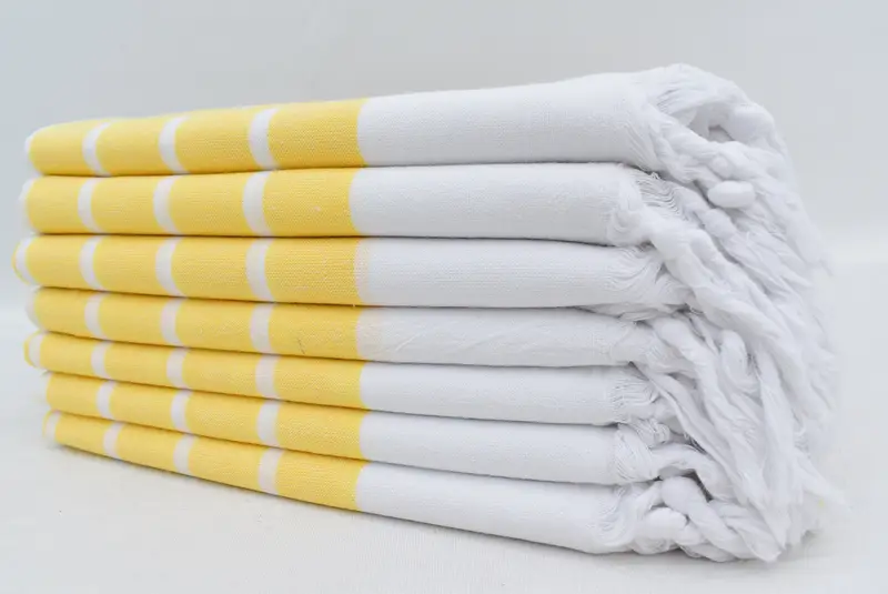 Plaj teması düğün hediyesi, el yapımı hediye, kişiselleştirilmiş nedime hediyesi, düğün iyiliği, banyo havlu, 40x20 pamuklu çizgili havlu, düğün hediyesi - 3