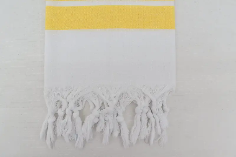 Plaj teması düğün hediyesi, el yapımı hediye, kişiselleştirilmiş nedime hediyesi, düğün iyiliği, banyo havlu, 40x20 pamuklu çizgili havlu, düğün hediyesi - 8