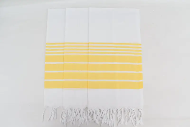 Plaj teması düğün hediyesi, el yapımı hediye, kişiselleştirilmiş nedime hediyesi, düğün iyiliği, banyo havlu, 40x20 pamuklu çizgili havlu, düğün hediyesi - 5