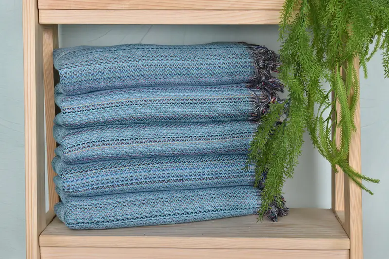Custom Wedding Gift From Bridesmaid, Customized Towels, 70x36 Cotton Herringbone Towel, Bridal Shower Gift, Wedding Gift, Pool Towels, Turkish towel - 2