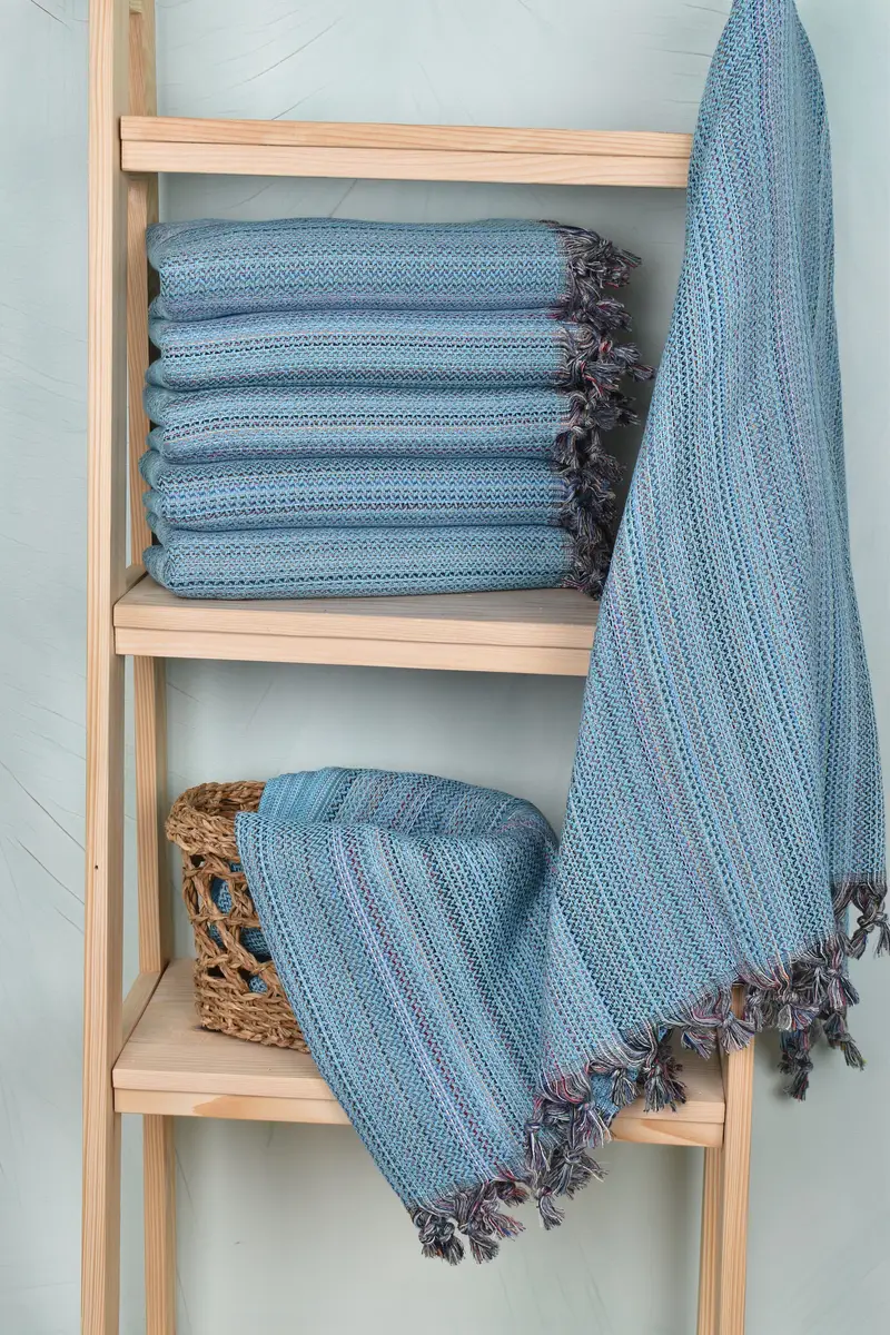 Custom Wedding Gift From Bridesmaid, Customized Towels, 70x36 Cotton Herringbone Towel, Bridal Shower Gift, Wedding Gift, Pool Towels, Turkish towel - 3