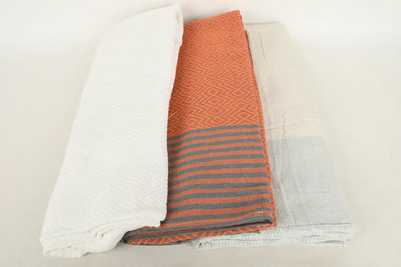 Extra Large Tablecloth, Wedding Favors, Monogram Blanket, 96x80 Cotton Set of 6 Towel, Organic Throw, Bridal Shower Favors, Bedspread - 8