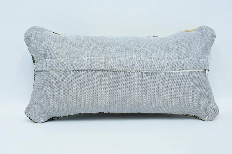8x16 Beige Pillow Cover, Square Throw Cushion Cover, Vintage Pillow, Home Decor Pillow, Pillow Case, Vintage Kilim Throw Pillow - 6
