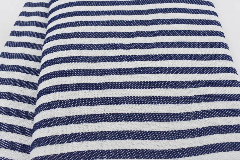 Organic Throw, Engagement Gift, Bedspread, Beach Wedding Favor, Custom Wedding Gifts, Decorative Blanket, 104x76 Cotton Striped Towel - 5