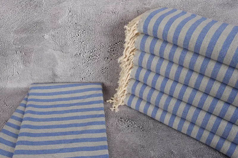 Large Turkish Towel, Custom Gift, Mexico Bachelorette Party Gifts, Sand-free towel, Custom Bath Towel, Wedding For Favor, 70x36 Cotton Striped Towel - 2