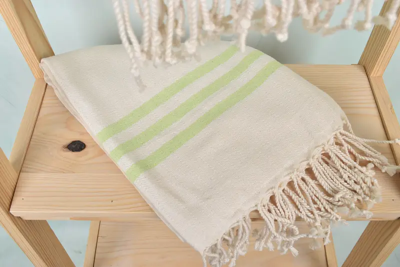 Best Wedding Gift, Yoga Towel, 70x40 Cotton Striped Towel, Turkish Towel Beach, Gift For Coworker, Best Beach Towel, Home Decor Gifts, Wedding Towel - 5