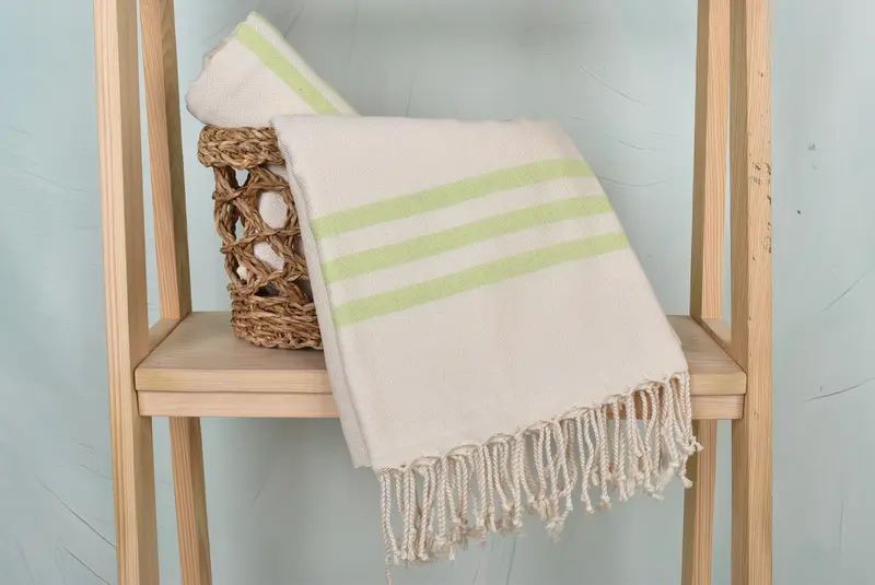Best Wedding Gift, Yoga Towel, 70x40 Cotton Striped Towel, Turkish Towel Beach, Gift For Coworker, Best Beach Towel, Home Decor Gifts, Wedding Towel - 4