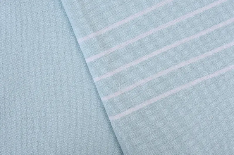 Monogrammed Turkish Towel, Custom Gift, Custom Turkish Towel, Turkish hand towel, 70x40 Cotton Striped Towel, Turkish Towel Beach, Gift For Coworker - 5