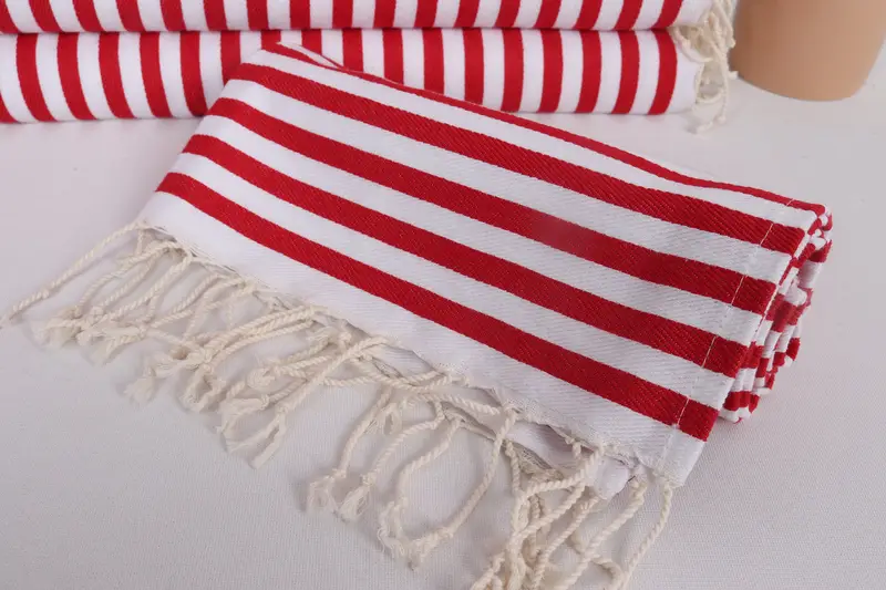 Kitchen Towel, Personalized Gift, Bridal Party Gifts, Bachelorette Party Items, Best Wedding Gift, Personalized Gifts, 40x18 Cotton Striped Towel - 4