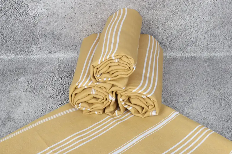Oversized Beach Towel, Turkish Beach Towel Monogram, Christmas Gift, 70x40 Cotton Striped Towel, Beach towel, Summer Gift, Monogram Beach Towel - 8