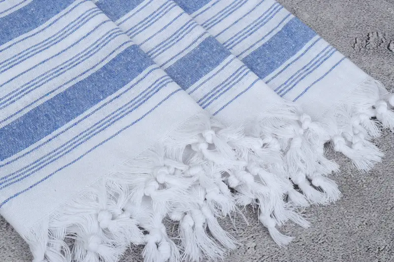 68x32 Cotton Striped Towel, Pool Towels, Guest Towel, Bachelorette Party Favors, Bridal Shower Favors, Engagement Gift, Turkish Towel Beach - 5