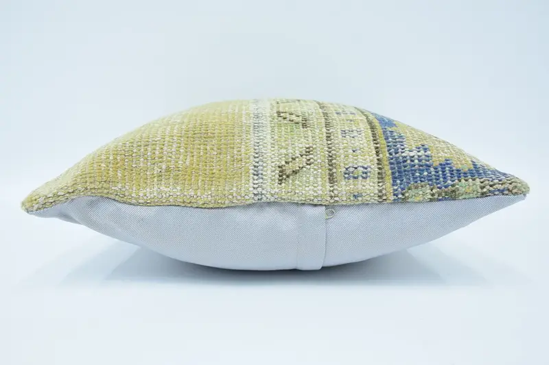 Pillow for Couch, 18x18 Beige Pillow, Pillow, Vintage Kilim Pillow Pillow Case, Seat Pillow Case, Antique Pillows, Turkish Kilim Pillow - 5