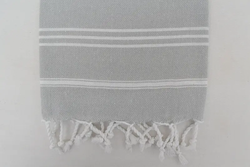 Yaz havlu, organik havlu, küçük banyo havlu, özel el havlu, 40x24 pamuklu çizgili havlu, erkek arkadaş hediyesi, monogram mutfak havlu, küçük havlu - 6
