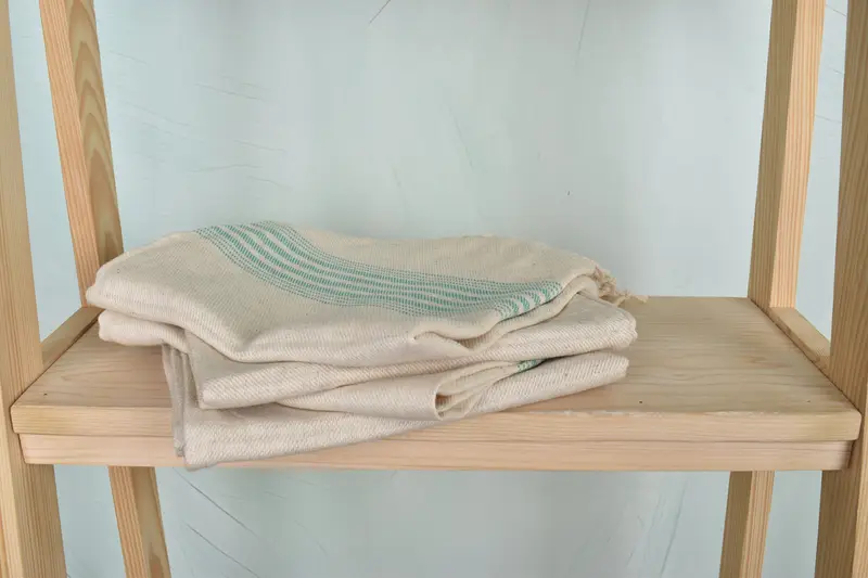 Wedding Gift Kitchen Towel, Custom Gift, Monogram Kitchen Towel, 36x18 Linen Striped Towel, Personalized Hand Towel, Turkish Towel Hand Towel - 7