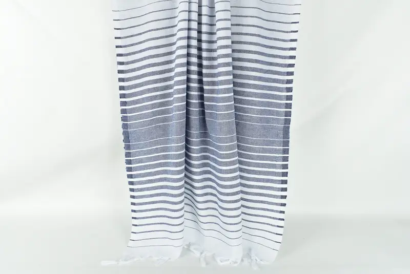 Holiday Towel, Beach Theme Bachelorette Party Gifts, Fouta towel, 68x36 Cotton Striped Towel, Gifts For Him, Custom Gifts, Large Turkish Towel - 8
