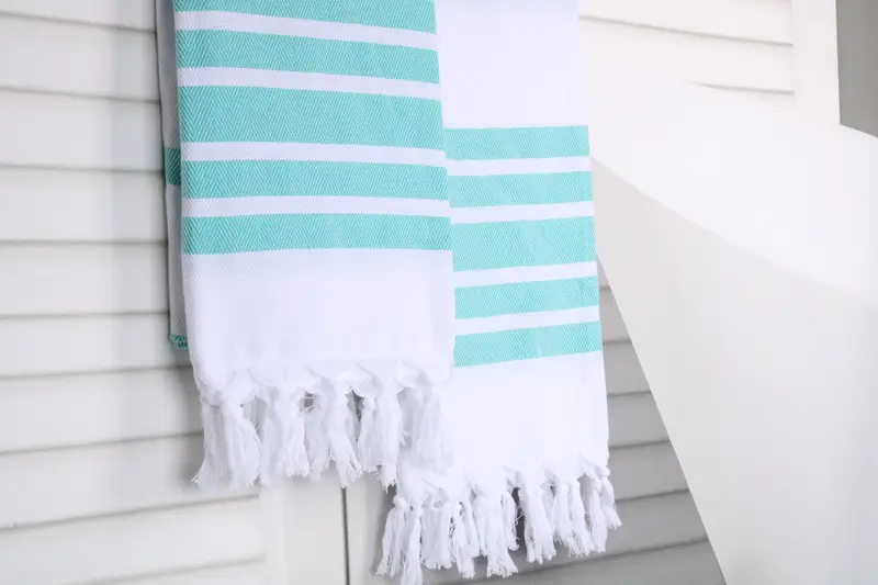 Lightweight towel, 70x40 Cotton Herringbone Towel, Home Decor Gifts, Large Turkish Towel, Bachelor Party Favors, Custom Wedding Gift From Bridesmaid - 8