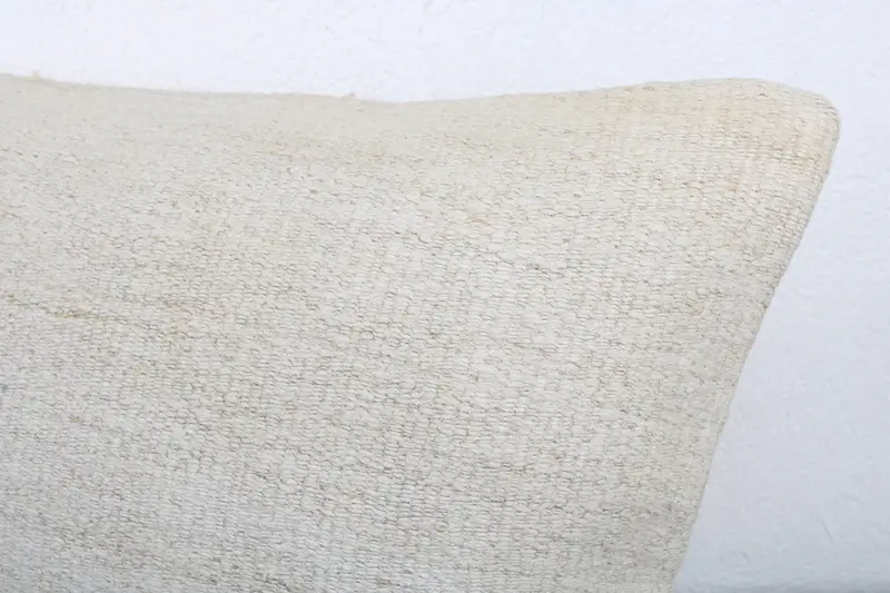 12x20 White Cushion Case, Pillow Case, Vintage Pillow, Oriental Cushion Cover, Pillow for Sofa, Antique Pillows, Ethnic Throw Pillow Case - 5