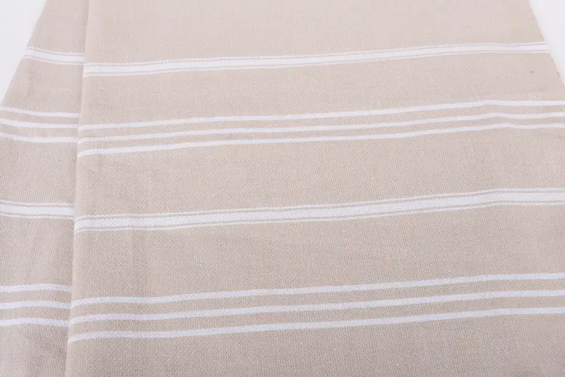 Bridesmaid Gifts, Monogram Hand Towel, Monogram Kitchen Towel, Custom Wedding Gift From Bridesmaid, Christmas Gift, 40x24 Cotton Striped Towel - 4