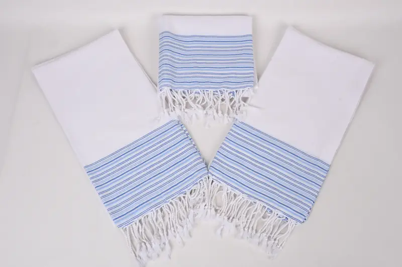 Custom Towel, Spa Gift, Wedding Gift, Embroidered Beach Towel, Pool Towels, 70x40 Cotton Striped Towel, Oversized Beach Towel, Bridesmaid Gift - 6