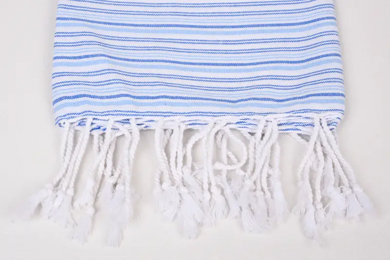 Custom Towel, Spa Gift, Wedding Gift, Embroidered Beach Towel, Pool Towels, 70x40 Cotton Striped Towel, Oversized Beach Towel, Bridesmaid Gift - 3