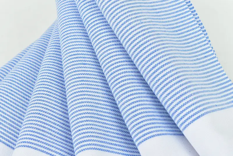 Bridesmaid Gift, Best Beach Towel, Unique Gift, Sand-resistant Turkish towel for the beach, Spa Towel, 70x40 Cotton Striped Towel, Lightweight towel - 5