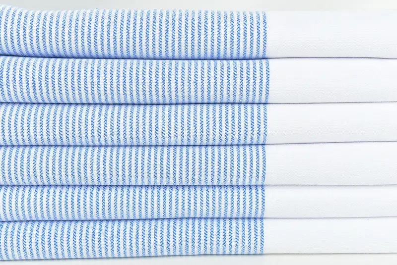 Bridesmaid Gift, Best Beach Towel, Unique Gift, Sand-resistant Turkish towel for the beach, Spa Towel, 70x40 Cotton Striped Towel, Lightweight towel - 2