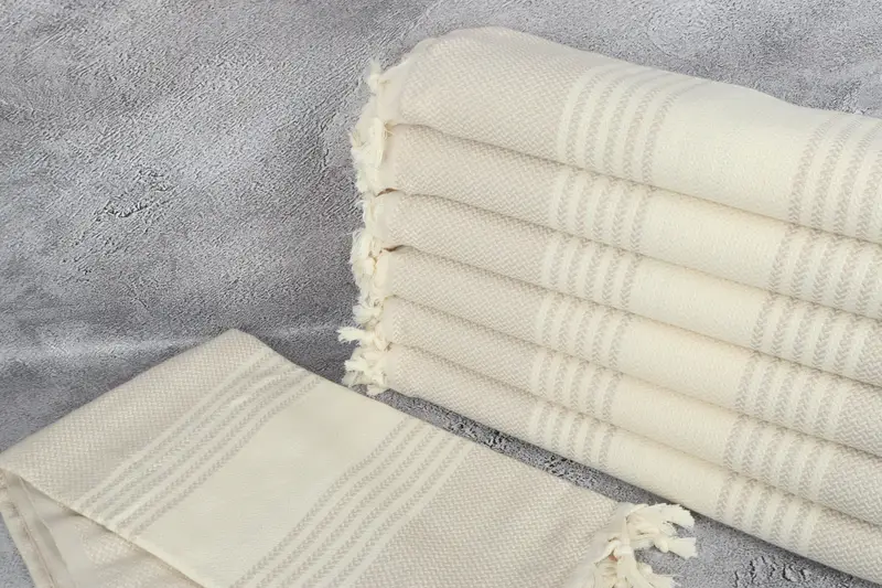 70x40 Cotton Striped Towel, Wedding Favors, Gift For Him, Authentic Turkish hammam peshtemal, Gift For Mom, Summer Towel, Beach Towel Bulk - 2