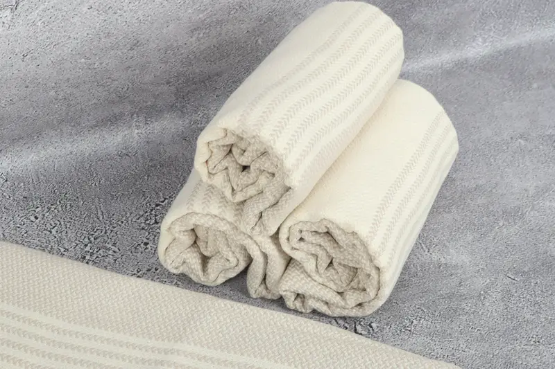 70x40 Cotton Striped Towel, Wedding Favors, Gift For Him, Authentic Turkish hammam peshtemal, Gift For Mom, Summer Towel, Beach Towel Bulk - 8