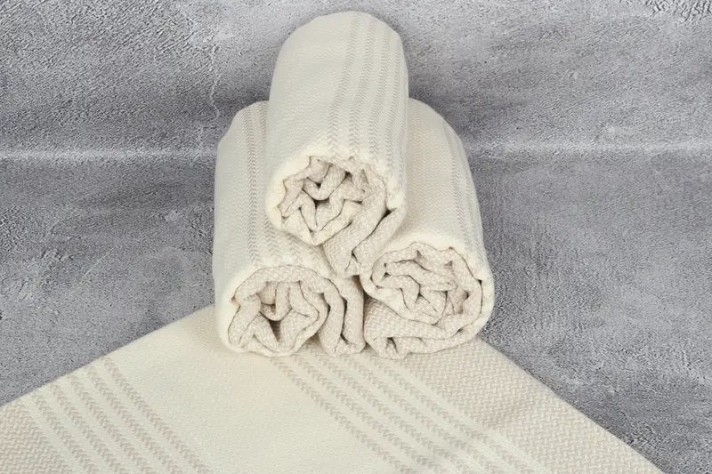 70x40 Cotton Striped Towel, Wedding Favors, Gift For Him, Authentic Turkish hammam peshtemal, Gift For Mom, Summer Towel, Beach Towel Bulk - 7