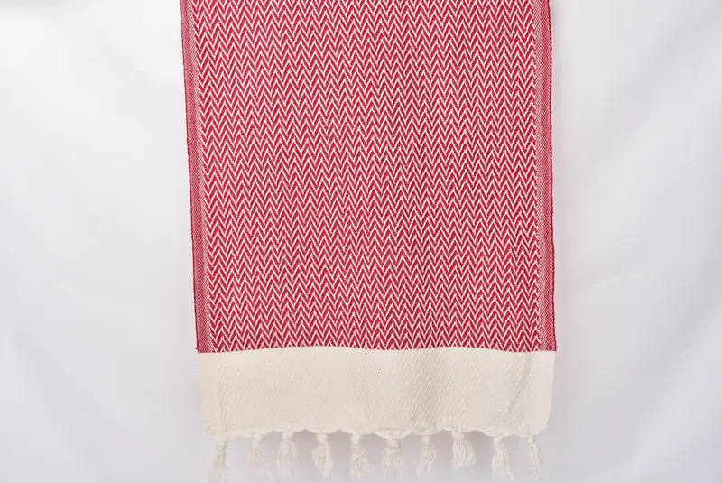 Monogram Kitchen Towel, Bachelor Gifts, 34x18 Cotton Zigzag Design Towel, Beach Wedding Favor, Personalized Hand Towel, Personalized Gifts - 16