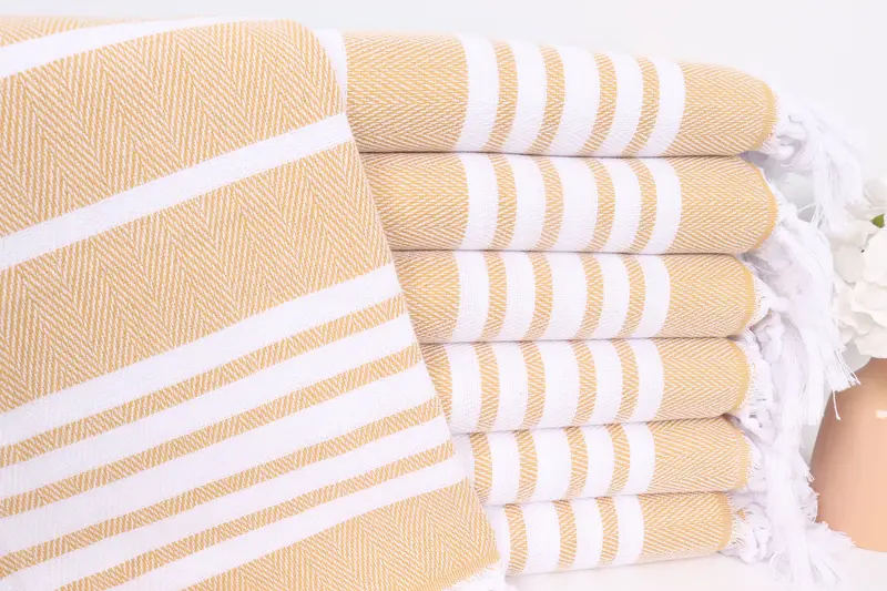Summer Towel, Wedding Favors, Custom Hand Towel, Best Friend Christmas Gift, Monogrammed Hand Towel, Bridal Shower Gift, 40x20 Cotton Zig zag Towel - 1