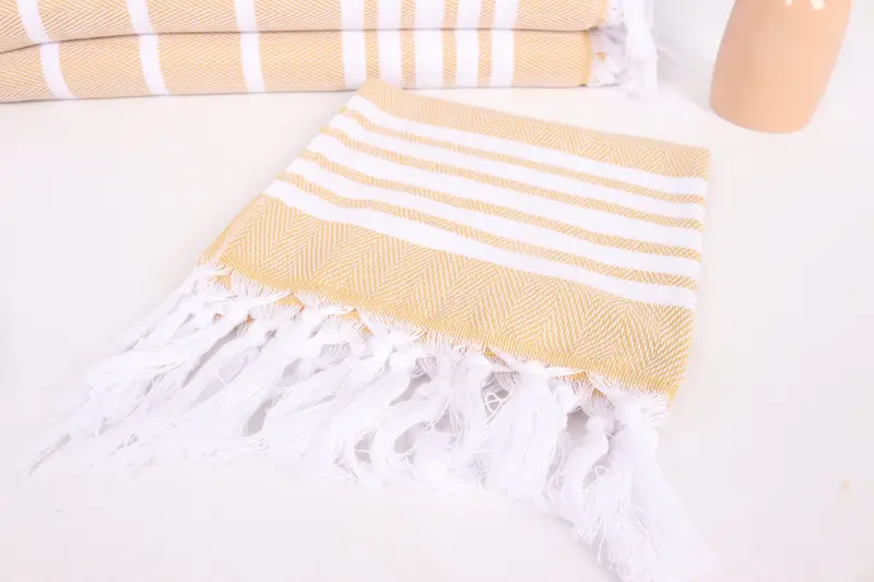Summer Towel, Wedding Favors, Custom Hand Towel, Best Friend Christmas Gift, Monogrammed Hand Towel, Bridal Shower Gift, 40x20 Cotton Zig zag Towel - 5
