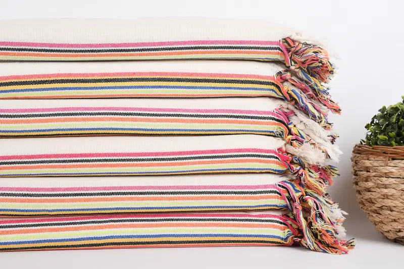 Wedding Gifts Towel, Wedding Towel, Embroidery Towel, Gift For Coworker, 70x38 Cotton Striped Towel, Custom Towel, Gift For Him, Family Gift Basket - 2