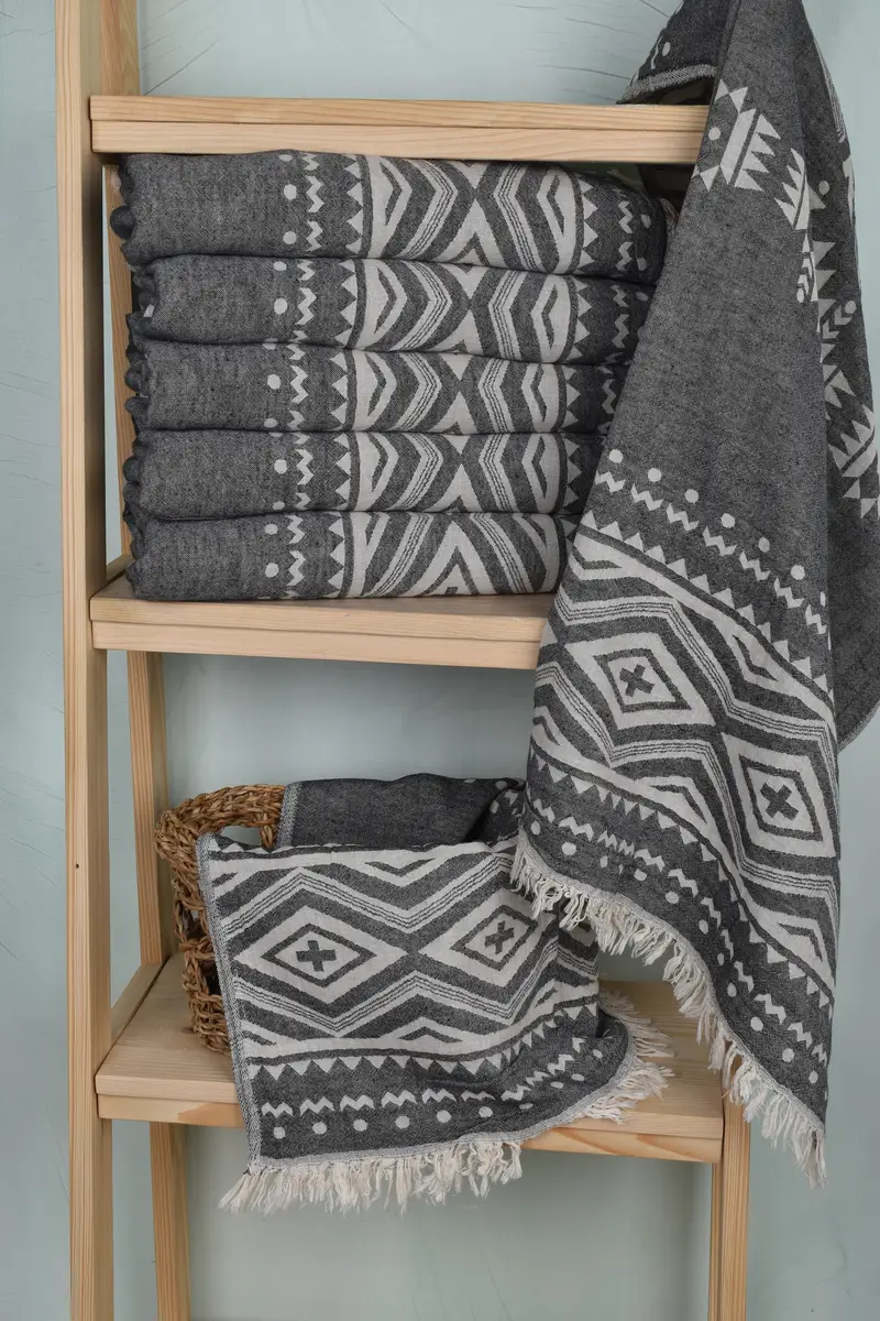 40x24 Baumwolle und Designtuch, benutzerdefiniertes türkisches Handtuch, Hauswärmegeschenk, Badezimmertücher, Monogramm Küchentuch, Freund Geschenk, Küchentuch - 3