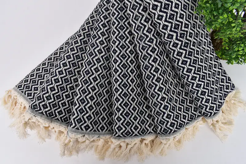 Turkish Hand Towel, Monogrammed Turkish Towel, Wedding Gift, Gym Towel, Personalized Kitchen Towel, Engagement Gift, 36x18 Cotton Diamond Towel - 4