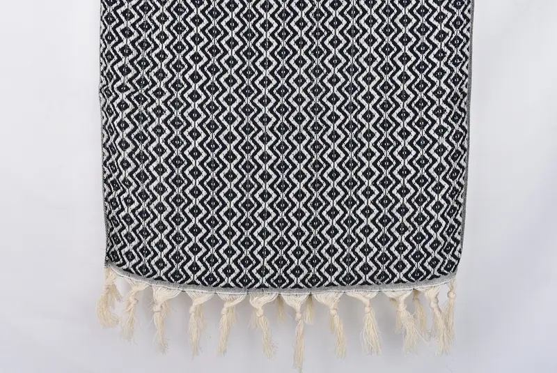 Turkish Hand Towel, Monogrammed Turkish Towel, Wedding Gift, Gym Towel, Personalized Kitchen Towel, Engagement Gift, 36x18 Cotton Diamond Towel - 8
