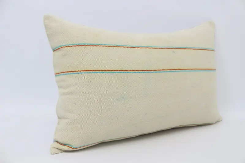 Kilim Pillow, Interior Designer Pillow, 16x24 Beige Pillow, Bohemian Cushion Cushion Case, Neutral Throw Pillow Sham, Pillow, Kilim Pillow Cover - 3
