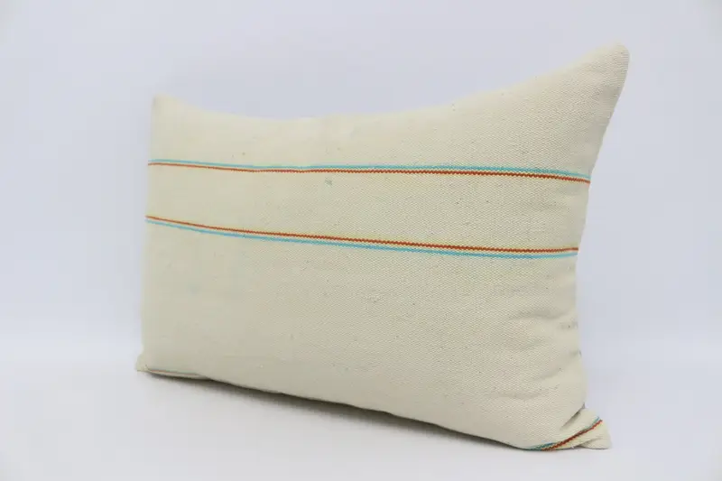 Kilim Pillow, Interior Designer Pillow, 16x24 Beige Pillow, Bohemian Cushion Cushion Case, Neutral Throw Pillow Sham, Pillow, Kilim Pillow Cover - 4