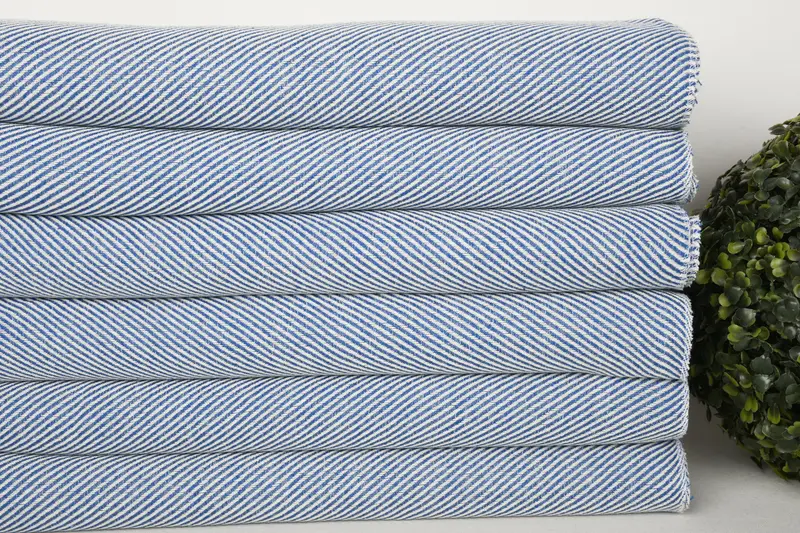 36x18 Cotton Striped Towel, Wedding Shower Gift, Gym Towel, Personalized Gifts, Small Bath Towels, Monogrammed Turkish Towel, Bathroom Towels - 3