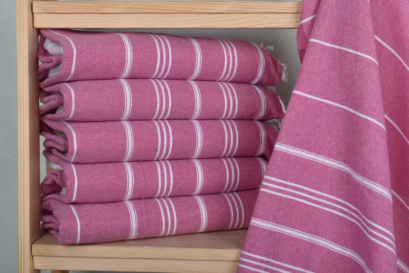 Personalized Wedding Gift, 40x24 Cotton Striped Towel, Monogram Kitchen Towel, Personalized Dish Towel, Wedding Favors, Gift For The Home Decor - 2