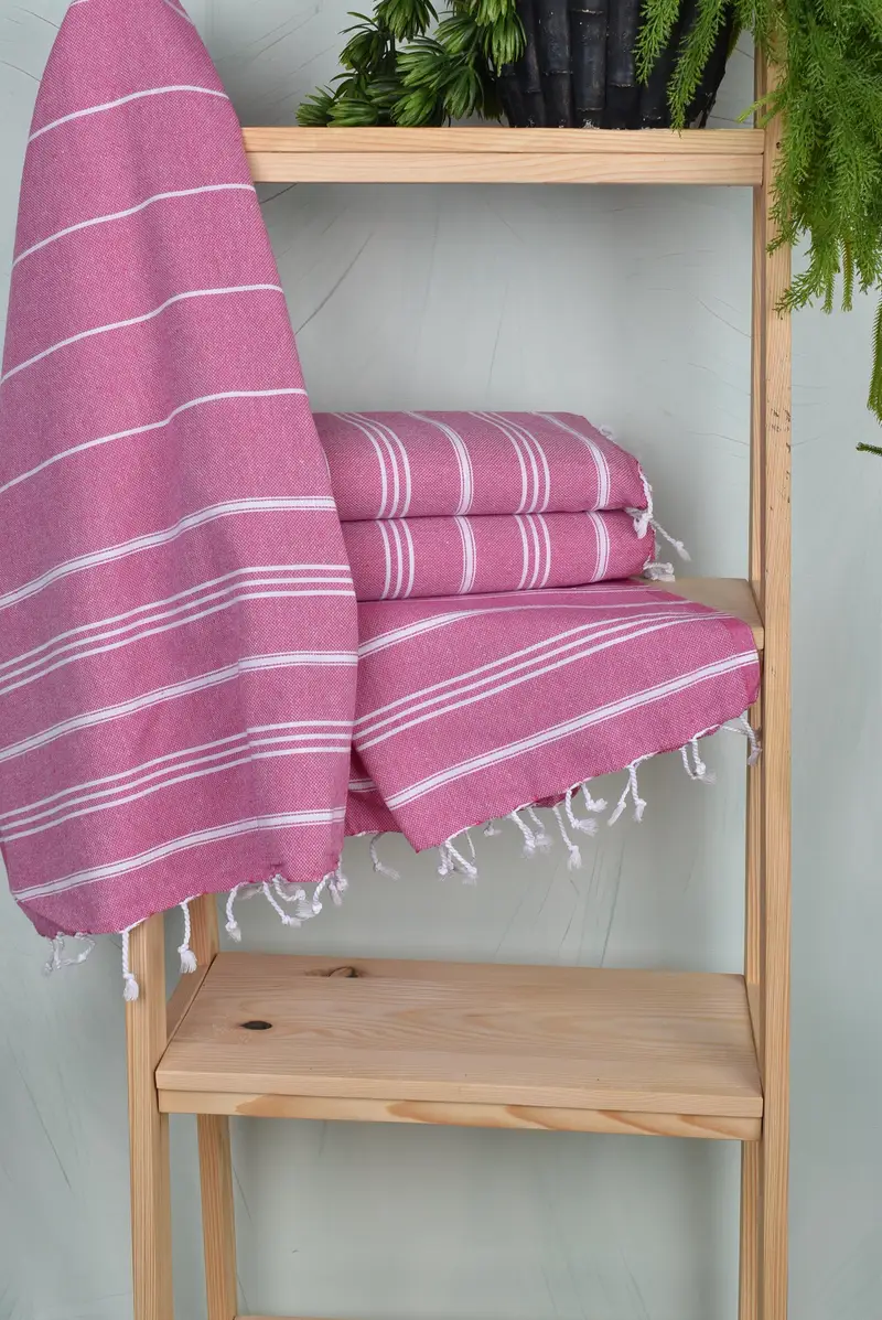 Personalized Wedding Gift, 40x24 Cotton Striped Towel, Monogram Kitchen Towel, Personalized Dish Towel, Wedding Favors, Gift For The Home Decor - 6