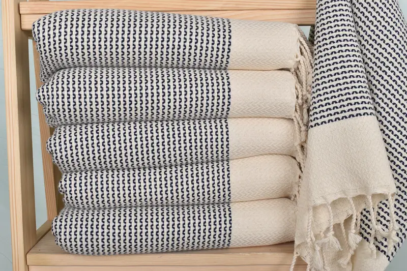 Gift For Best Friend, First Wedding Anniversary Gift, 40x20 Cotton Diamond Towel, Xmas Gifts, Turkish Tea Towel, Bridesmaid Gifts, Small Bath Towels - 2