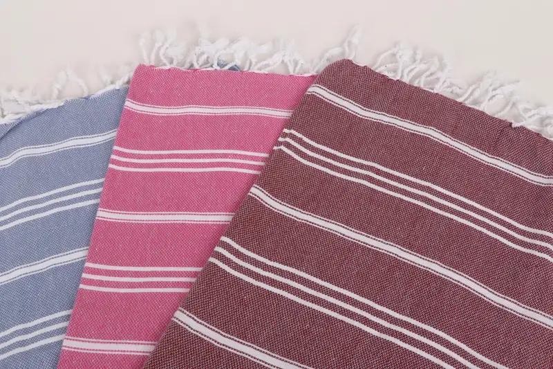 Turkish Towel, Gym Towel, Valentine Day Gift For Her, 40x24 Cotton Striped Towel, Kitchen Towel, Personalized Hand Towel, Custom Hand Towel - 6