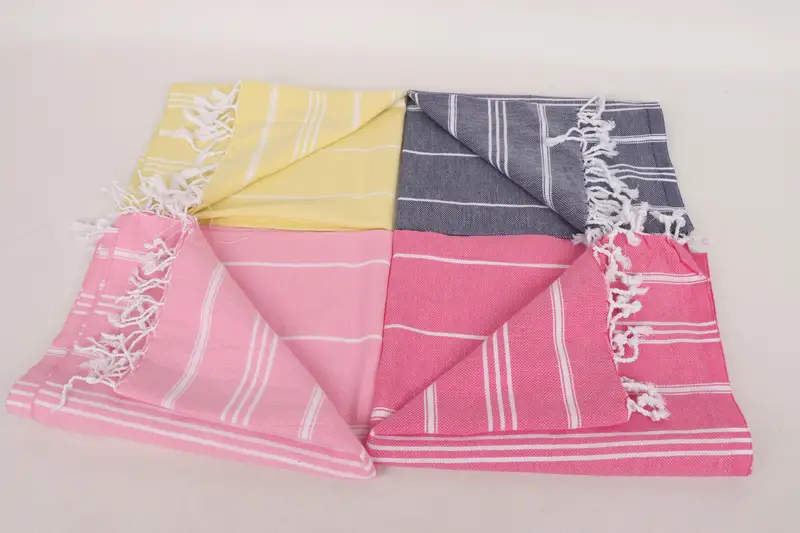 Turkish Towel, Gym Towel, Valentine Day Gift For Her, 40x24 Cotton Striped Towel, Kitchen Towel, Personalized Hand Towel, Custom Hand Towel - 4