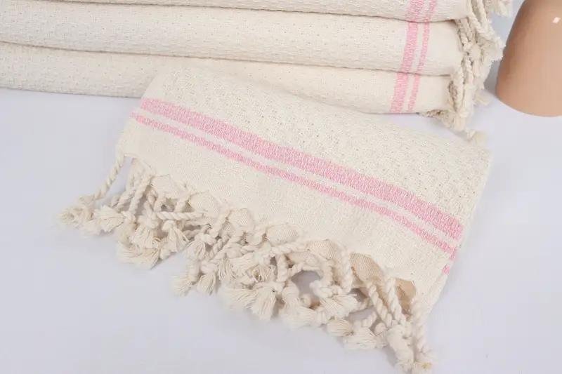 Bridal Shower Gifts, Wedding Favors, Boyfriend Gift, Personalized Dish Towel, Bachelorette Towel, 38x18 Cotton Striped Towel, Monogram Kitchen Towel - 4